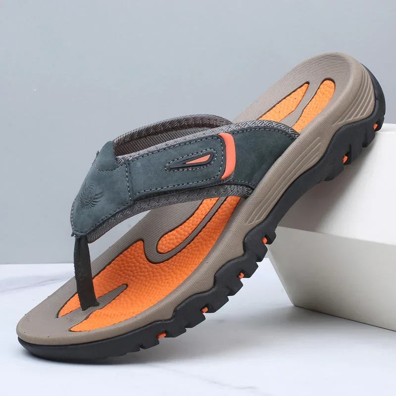 LANGFORD™ | PREMIUM KOMFORT-LEDER-SANDALEN