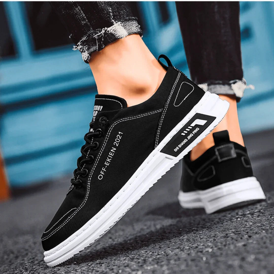 LEVARO™ | PREMIUM LEDER KOMFORT SNEAKER