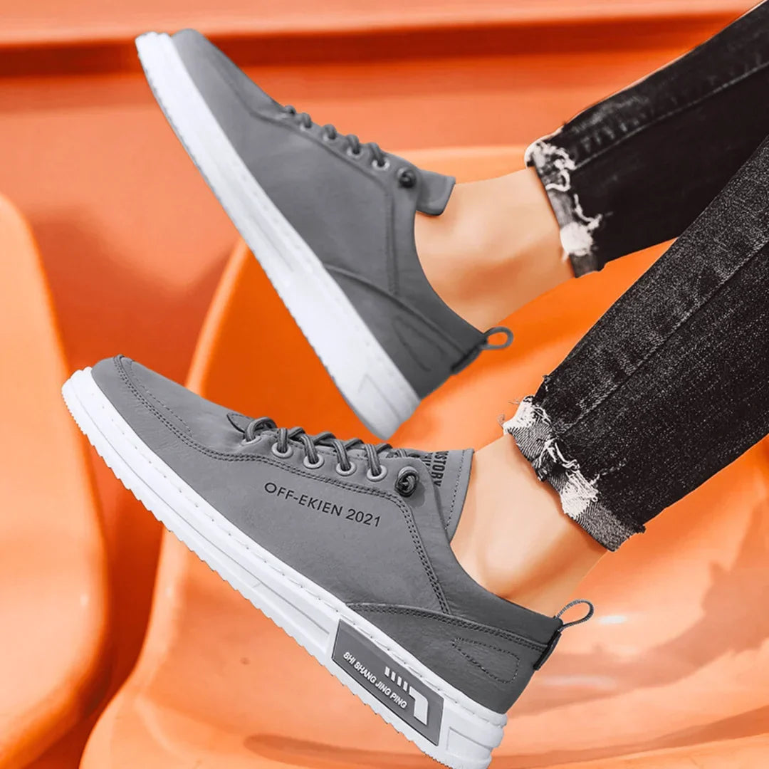 LEVARO™ | PREMIUM LEDER KOMFORT SNEAKER